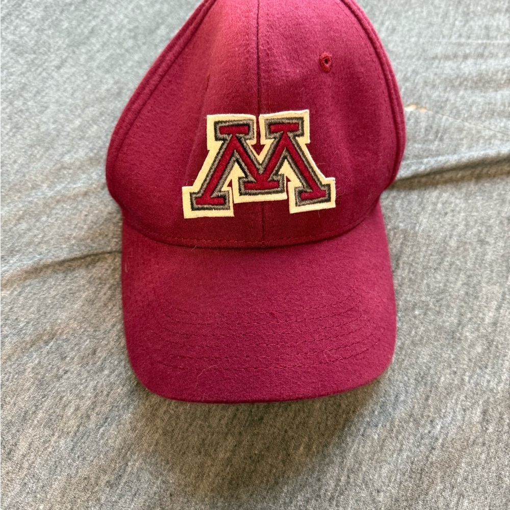 University of Minnesota Baseball Cap with Embroidered M Logo